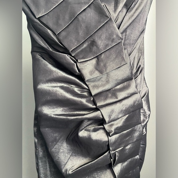 Formal Ruffled Mini Dress (see notes about sizing) - Picture 2 of 5